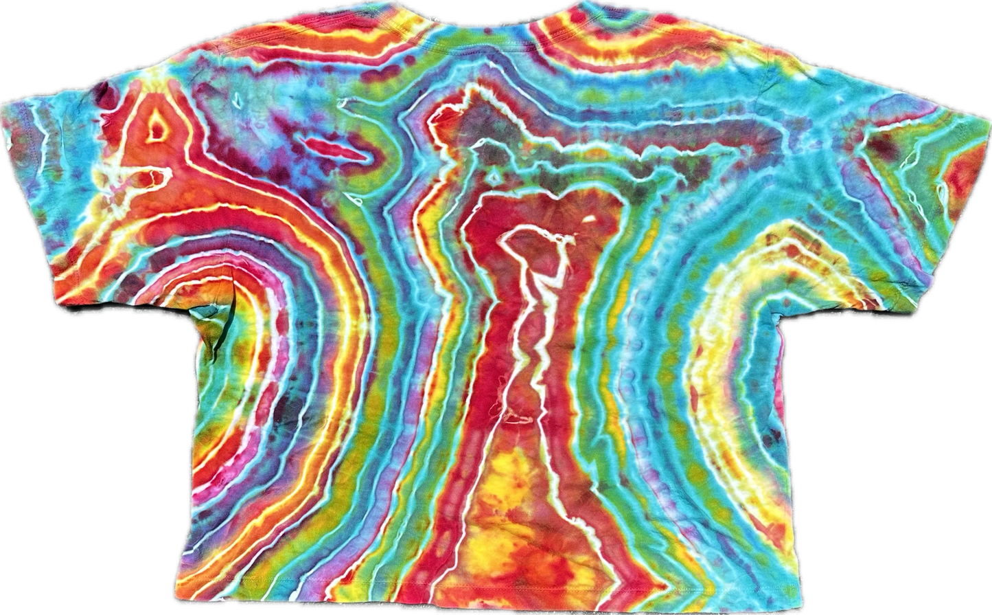 Gator Under The Stars King Gizzard CROP TOP Tie Dye ::Medium::