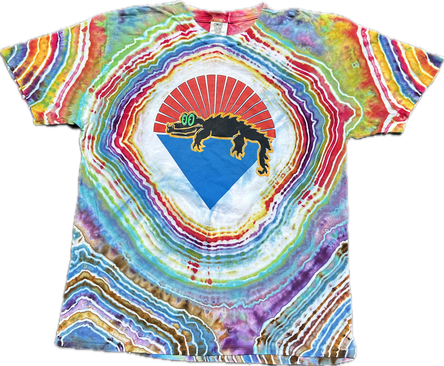 Gator Under The Stars King Gizzard Tie Dye Shirt ::XL::