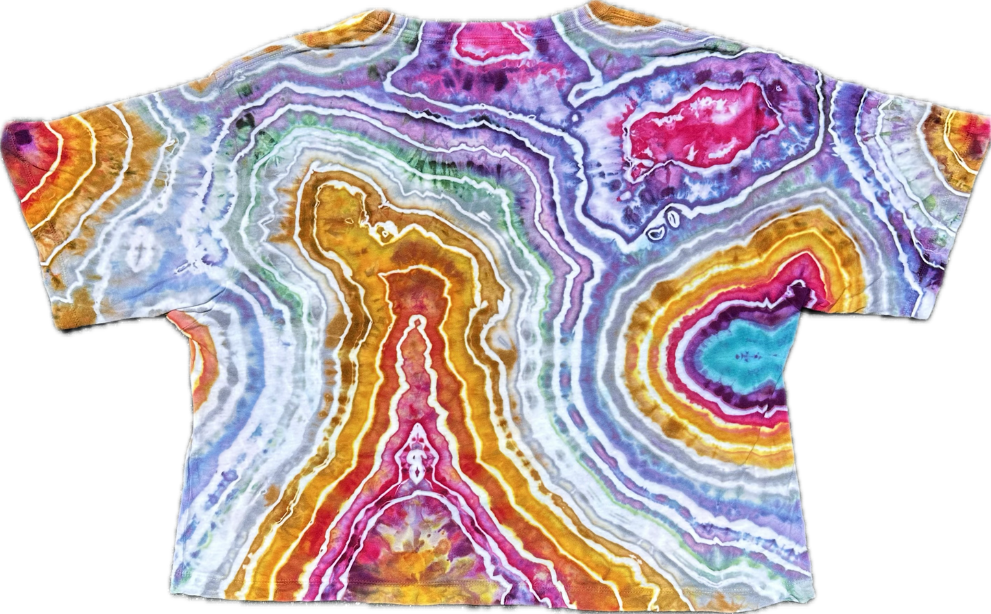 Gator Under The Stars King Gizzard CROP TOP Tie Dye ::Large::