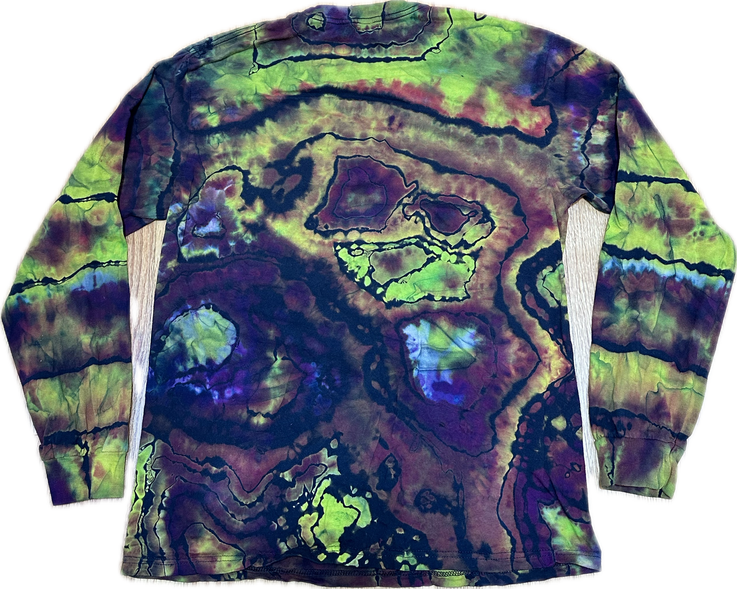 ::LARGE:: Steal Your Ballrog King Gizzard Tie-Dye Long Sleeve T-Shirt