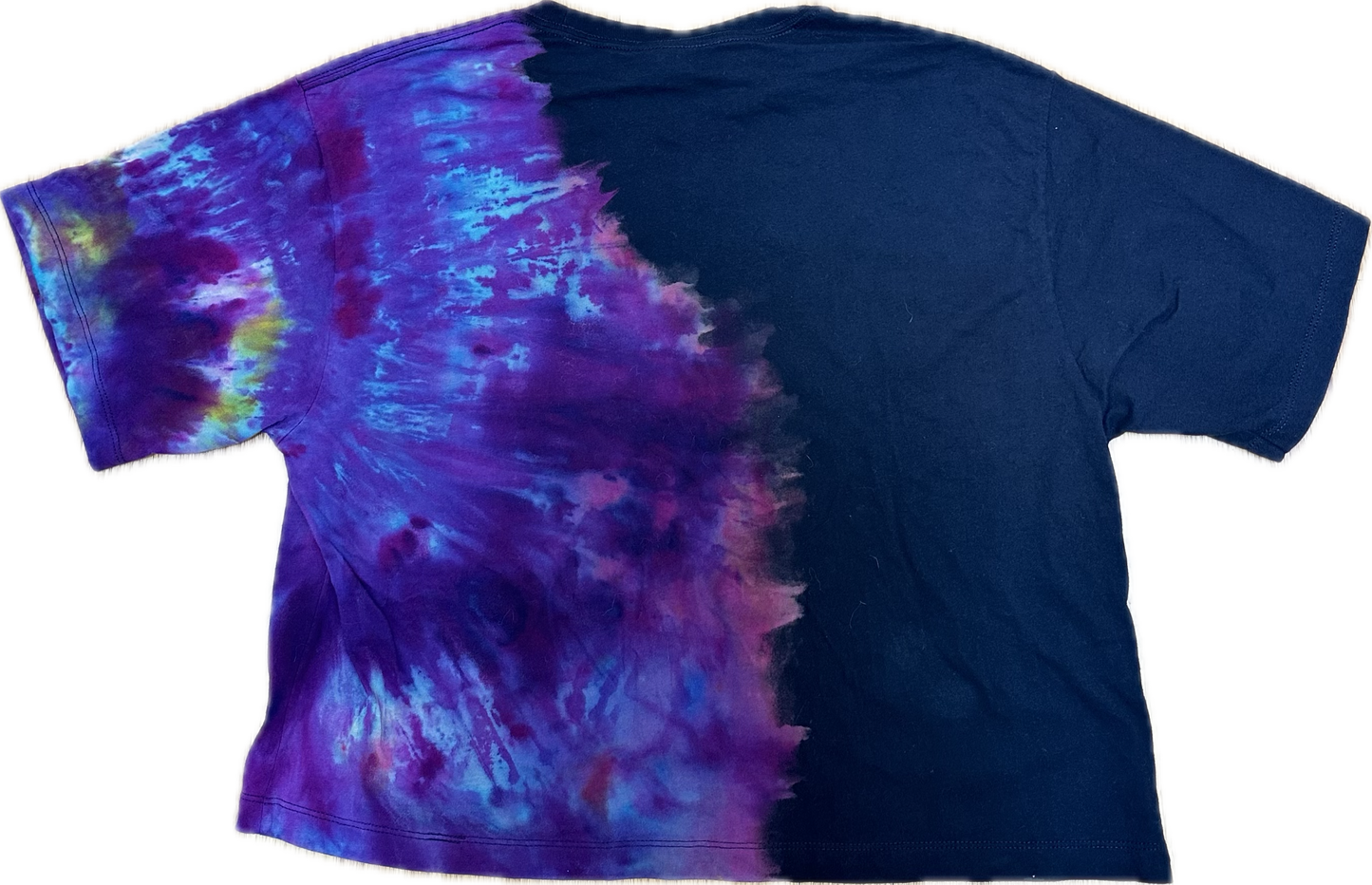 ::XL:: King Gizzard Nonagon Infinity Tie-Dye Crop Top