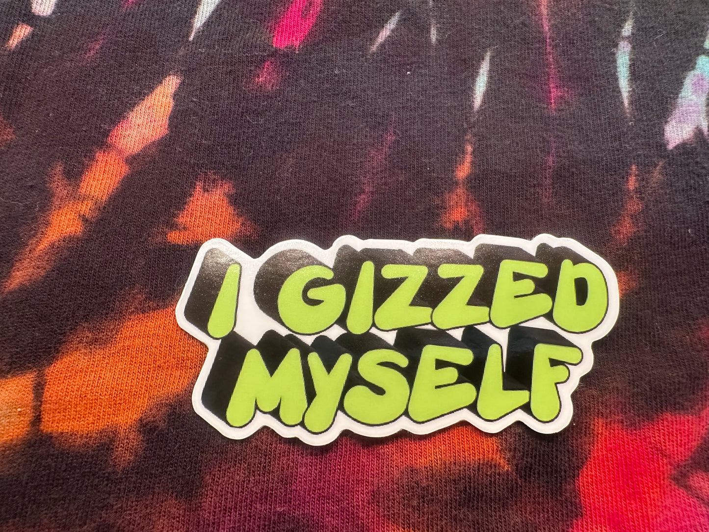 I Just Gizzed King Gizzard Vinyl Sticker