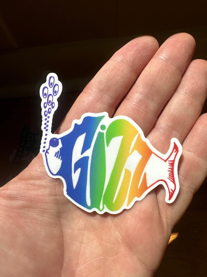 King Gizz Phish Mashup Vinyl Sticker