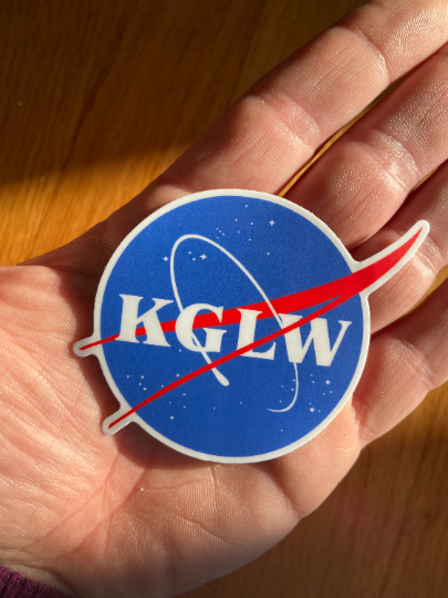 King Gizz KGLW Space N.A.SA Themed Vinyl Sticker