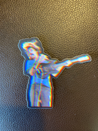 RGB 3D Shreddy Stu Vinyl Sticker