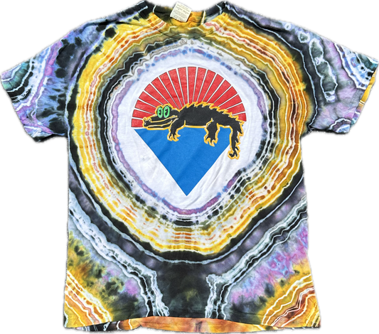 Gator Under The Stars King Gizzard Tie Dye Shirt ::Large::
