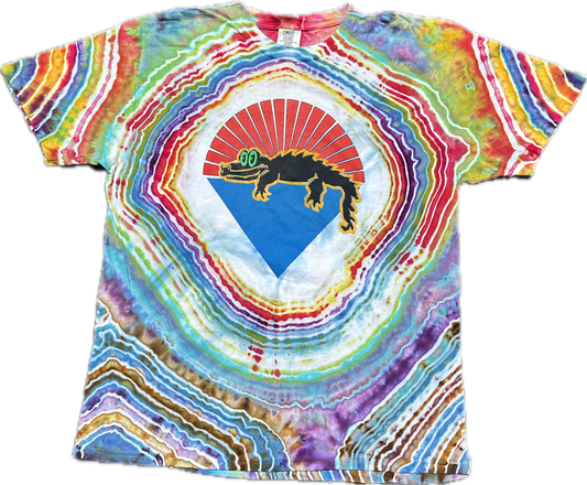 Gator Under The Stars King Gizzard Tie Dye Shirt ::XL::