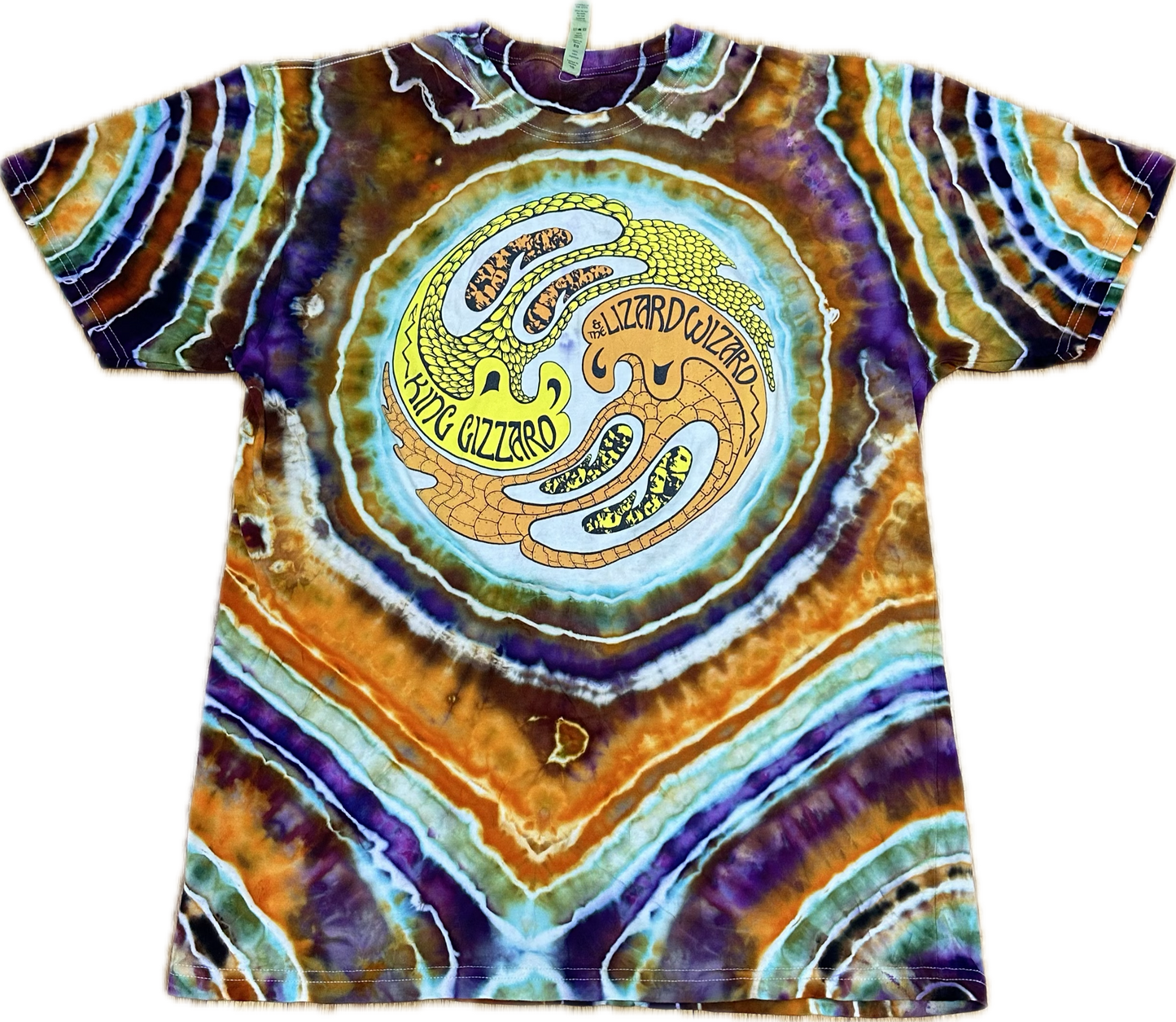 ::XL:: King Gizzard Ying Yang Offical Merch Tie-Dye T-Shirt