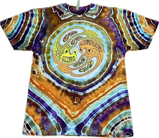 ::XL:: King Gizzard Ying Yang Offical Merch Tie-Dye T-Shirt