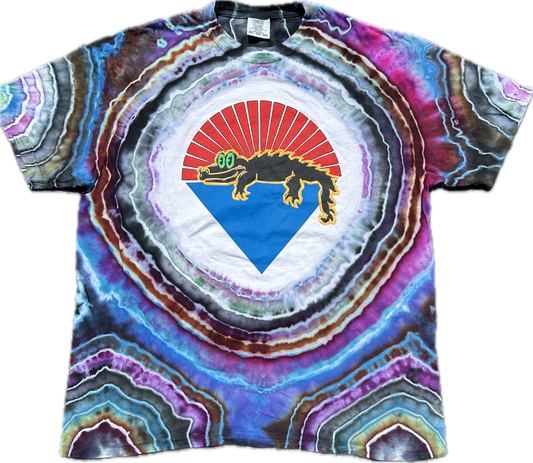 Gator Under The Stars King Gizzard Tie Dye Shirt ::XL::