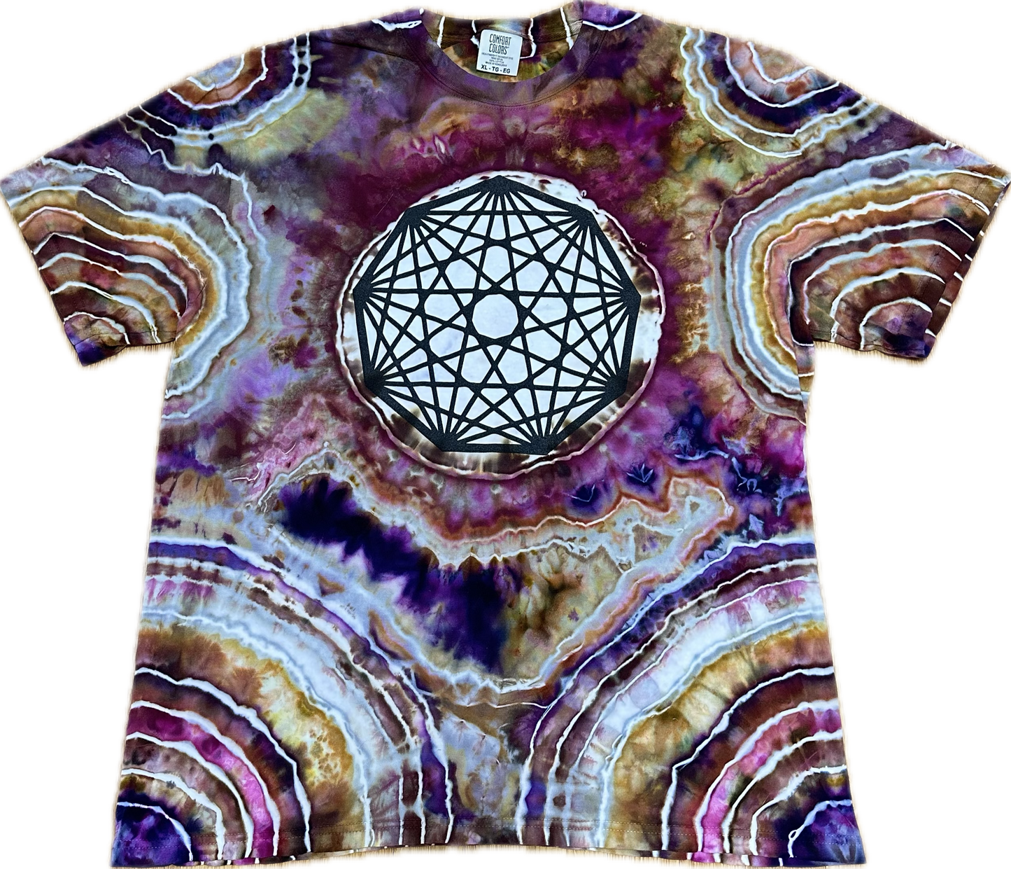 ::XL:: King Gizzard Nonagon Infinity Tie-Dye T-shirt
