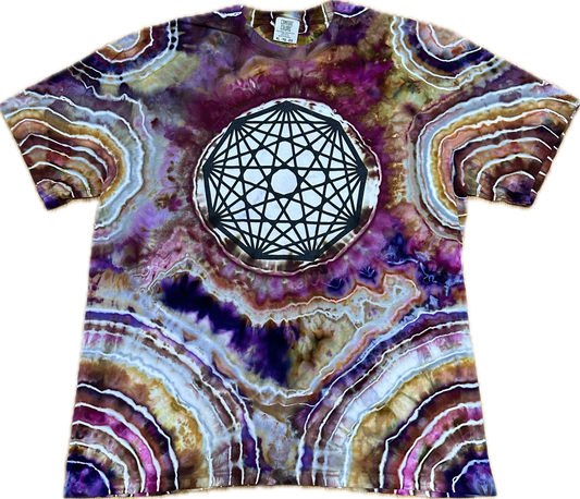 ::XL:: King Gizzard Nonagon Infinity Tie-Dye T-shirt