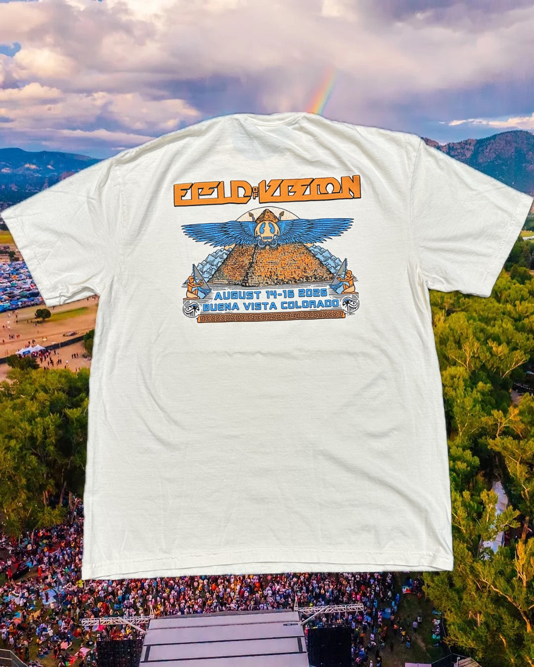 Field Of Vision 2026 event Tshirt