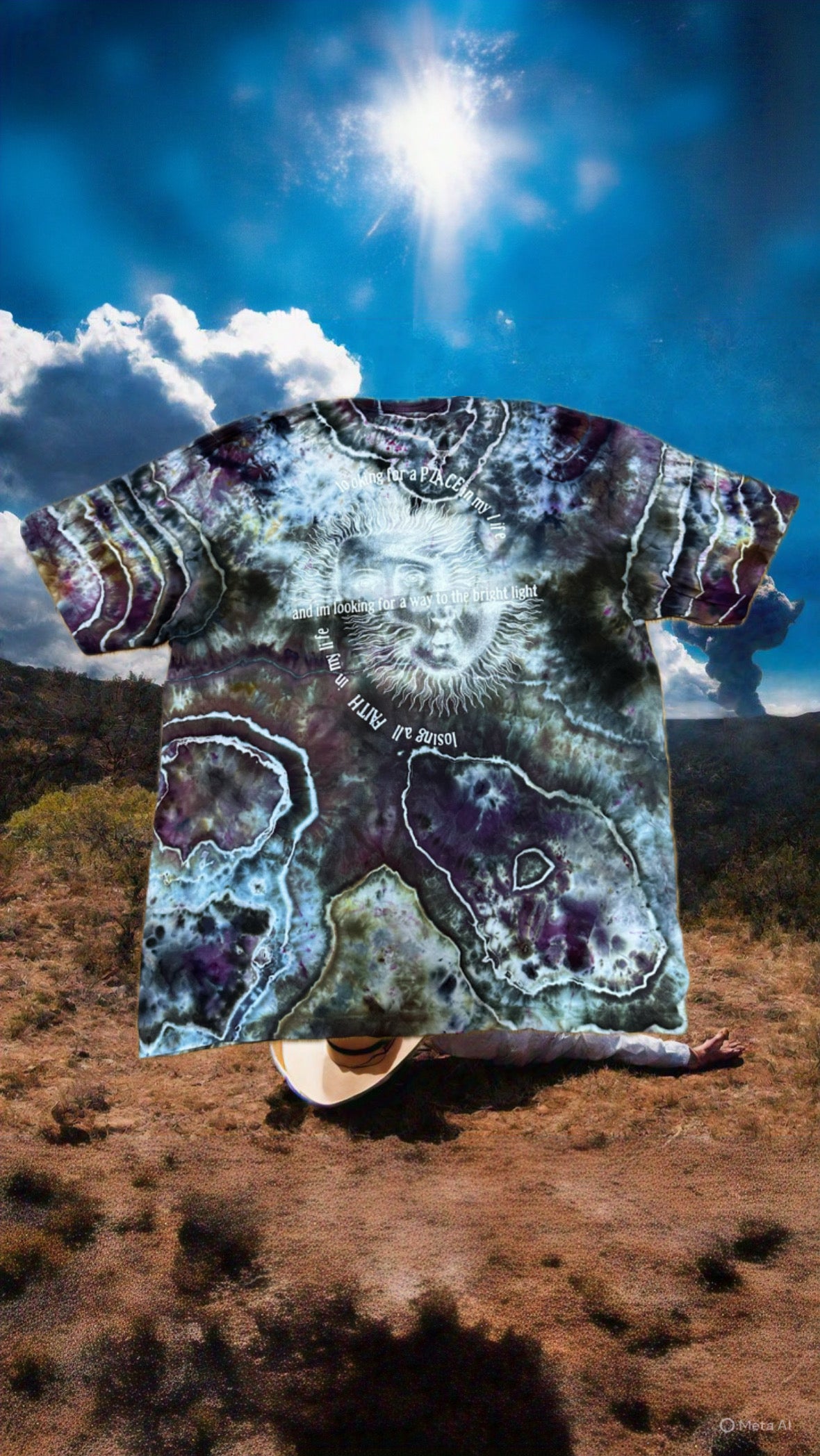 Geese 2122 God Of The Sun Tie-Dye Tshirt :::XL:::