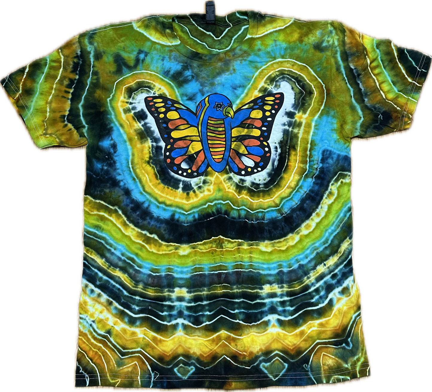 Oddments Morpho Tie-Dye T-Shirt ::Large::