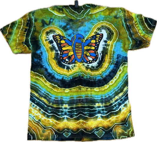 Oddments Morpho Tie-Dye T-Shirt ::Large::