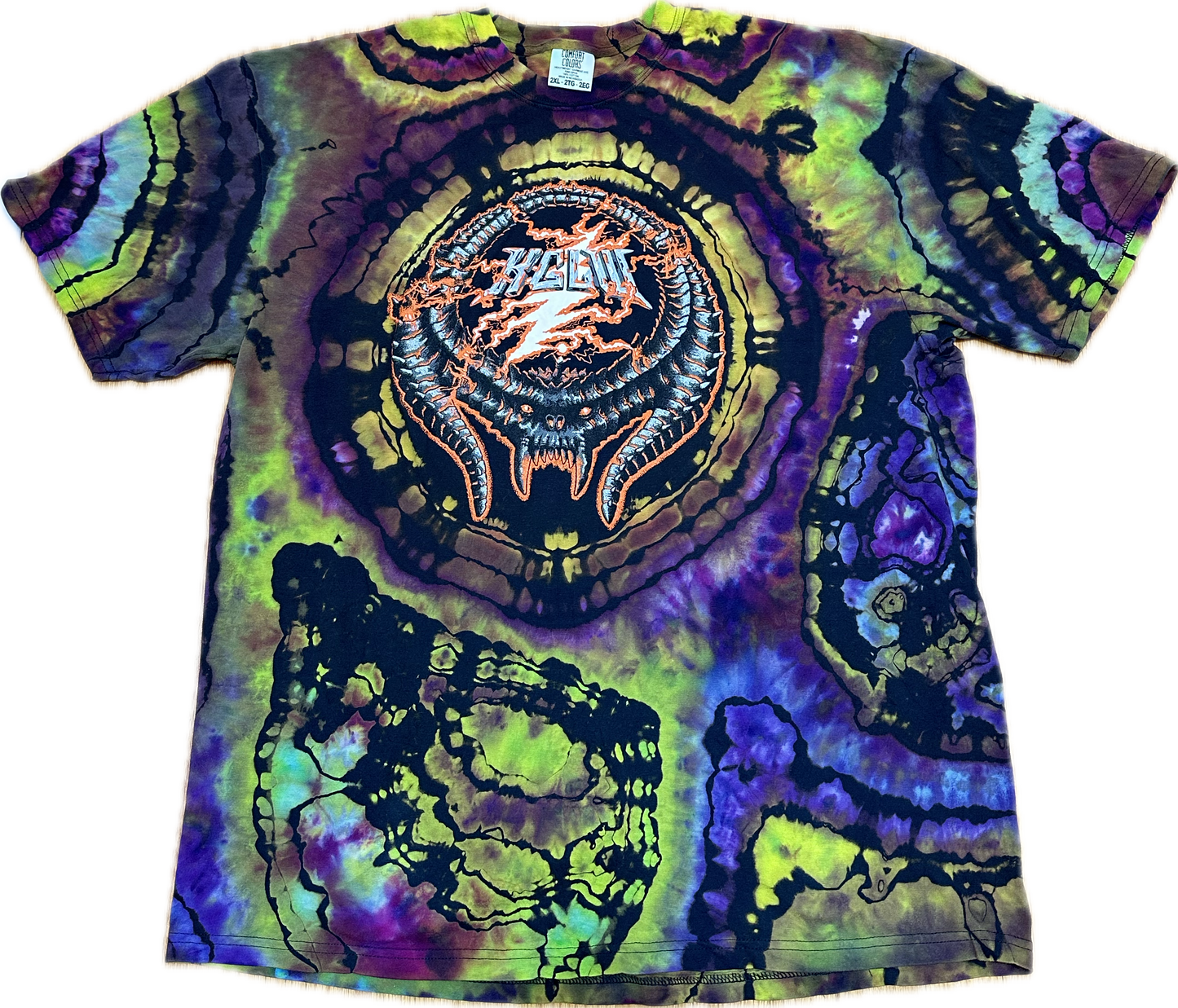 :: 2XL:: Steal Your Ballrog King Gizzard Tie-Dye T-Shirt