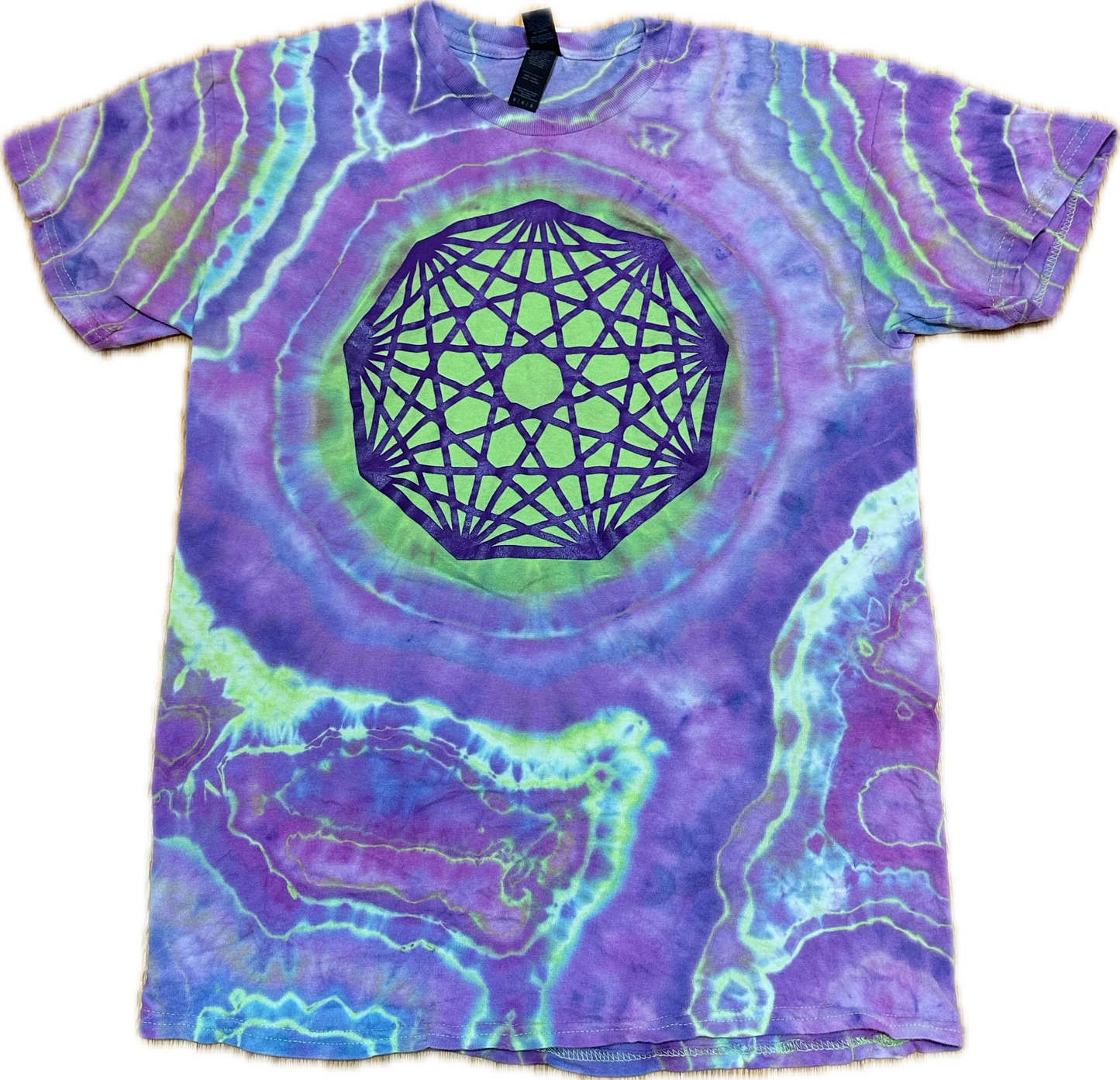 :: MEDIUM:: King Gizzard Nonagon Infinity Tie-Dye T-shirt