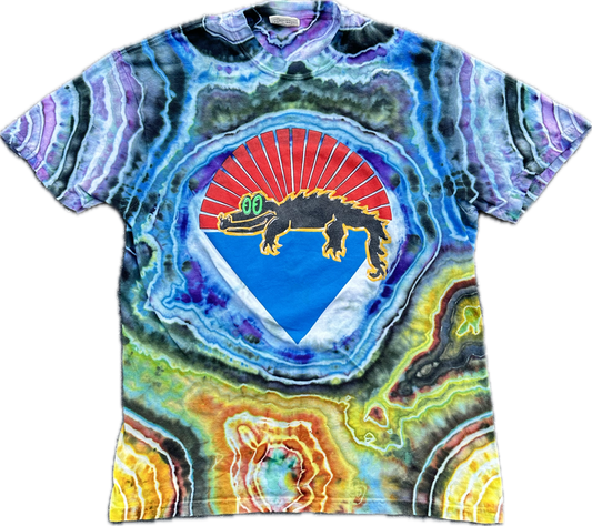 Gator Under The Stars King Gizzard Tie Dye Shirt ::Medium::
