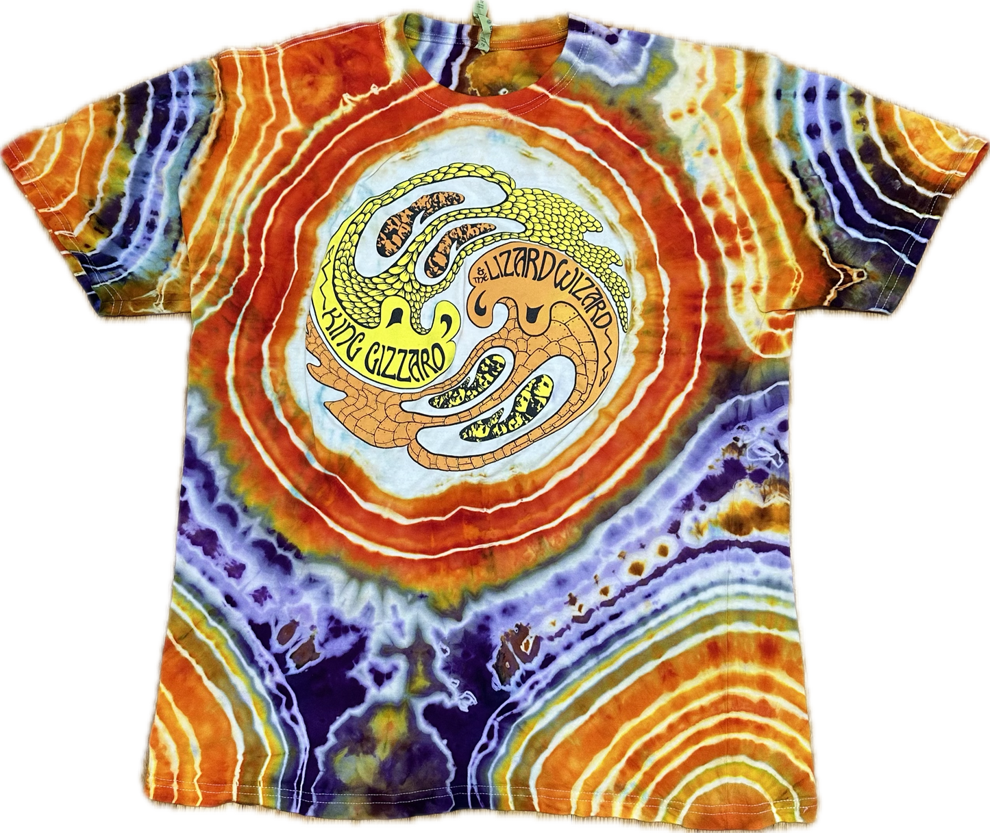 ::XL:: King Gizzard Ying Yang Offical Merch Tie-Dye T-shirt