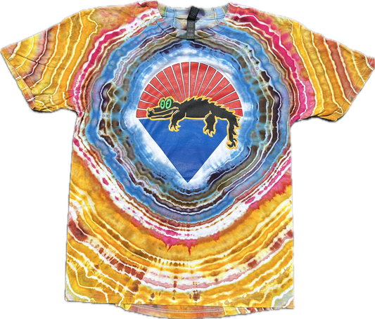 Gator Under The Stars King Gizzard Tie Dye Shirt ::Large::