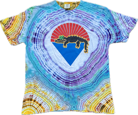 Gator Under The Stars King Gizzard Tie Dye Shirt ::XL::