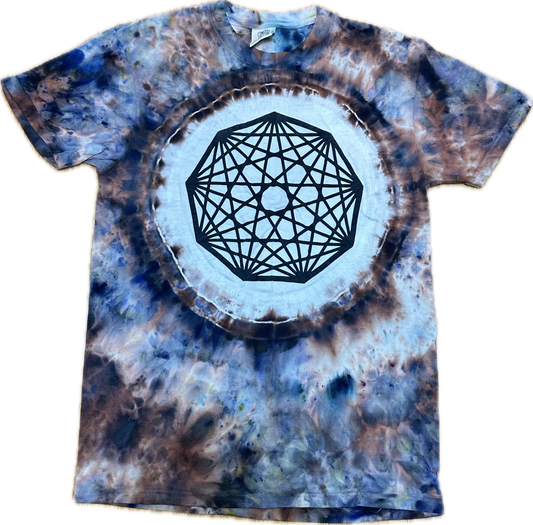 ::MEDIUM:: King Gizzard Nonagon Infinity Tie-Dye T-shirt