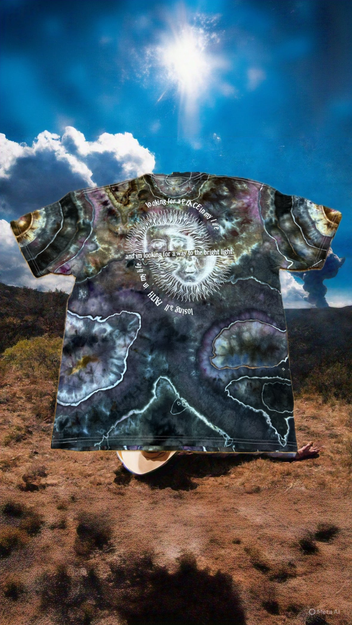 Geese 2122 God Of The Sun Tie-Dye Tshirt :::XL:::