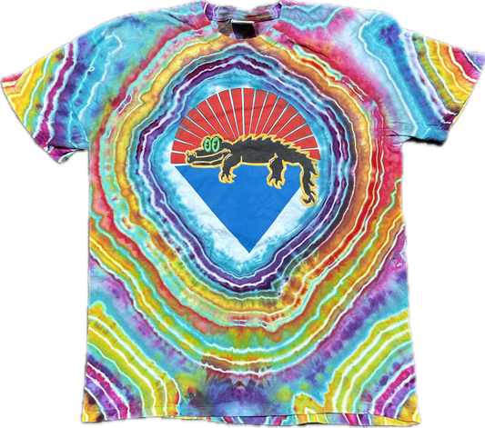 Gator Under The Stars King Gizzard Tie Dye Shirt ::Large::
