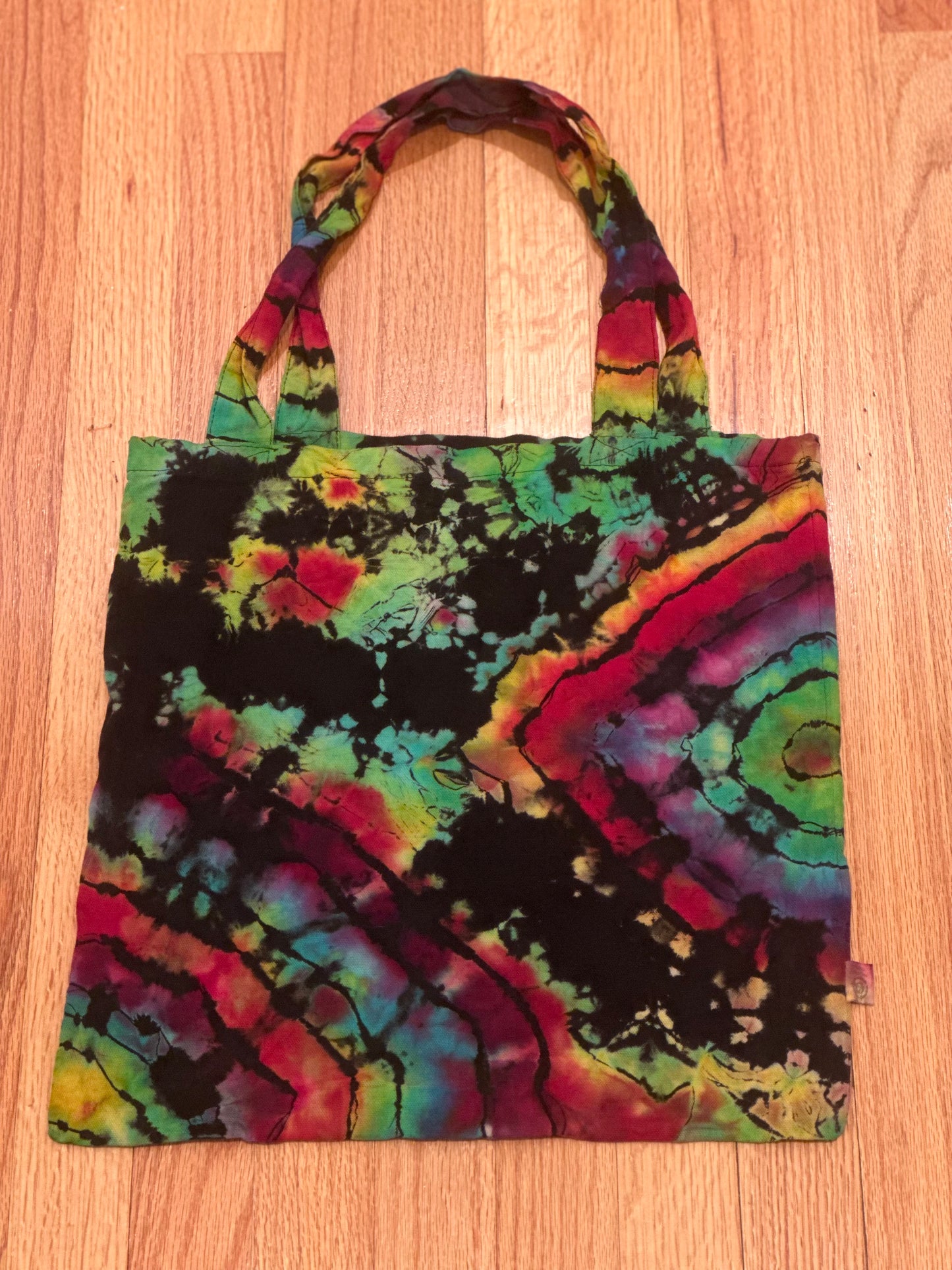 Geode Ice Tie Dye Toe Bag