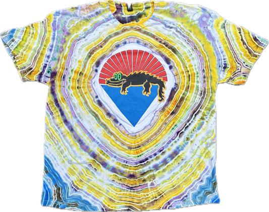 Gator Under The Stars King Gizzard Tie Dye Shirt ::3XL::
