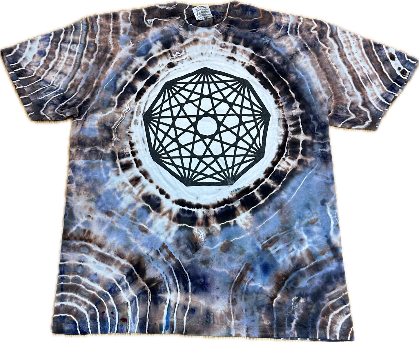 :: LARGE:: King Gizzard Nonagon Infinity Tie-Dye T-shirt