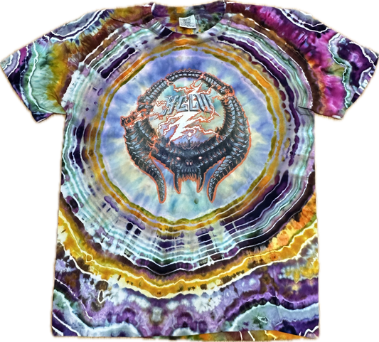 :: LARGE:: Steal Your Ballrog King Gizzard Tie-Dye T-Shirt