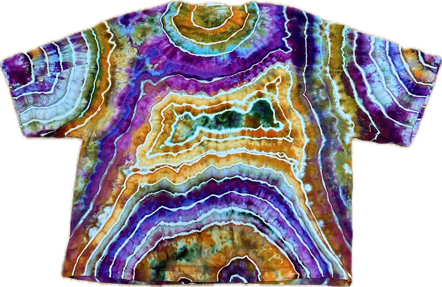 ::LARGE:: Steal Your Balrog King Gizzard Tie-Dye Crop Top