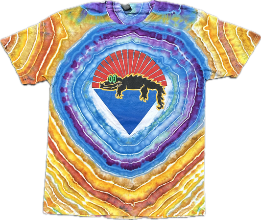 Gator Under The Stars King Gizzard Tie Dye Shirt ::Large::