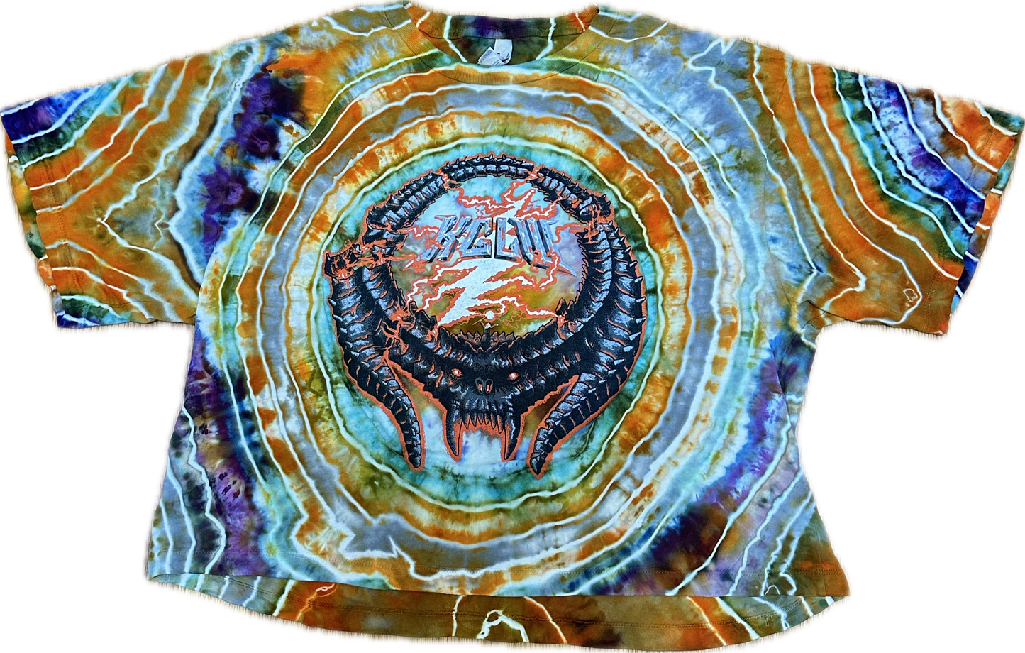 ::XL:: Steal Your Balrog King Gizzard Tie-Dye Crop Top