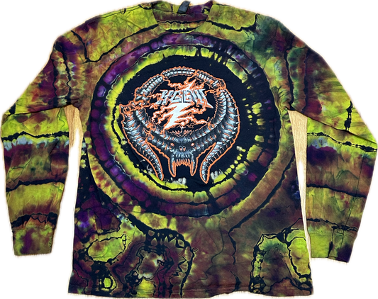 ::LARGE:: Steal Your Ballrog King Gizzard Tie-Dye Long Sleeve T-Shirt