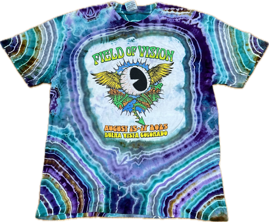 ::XL:: King Gizzard Field Of Vision Tie-Dye T-shirt