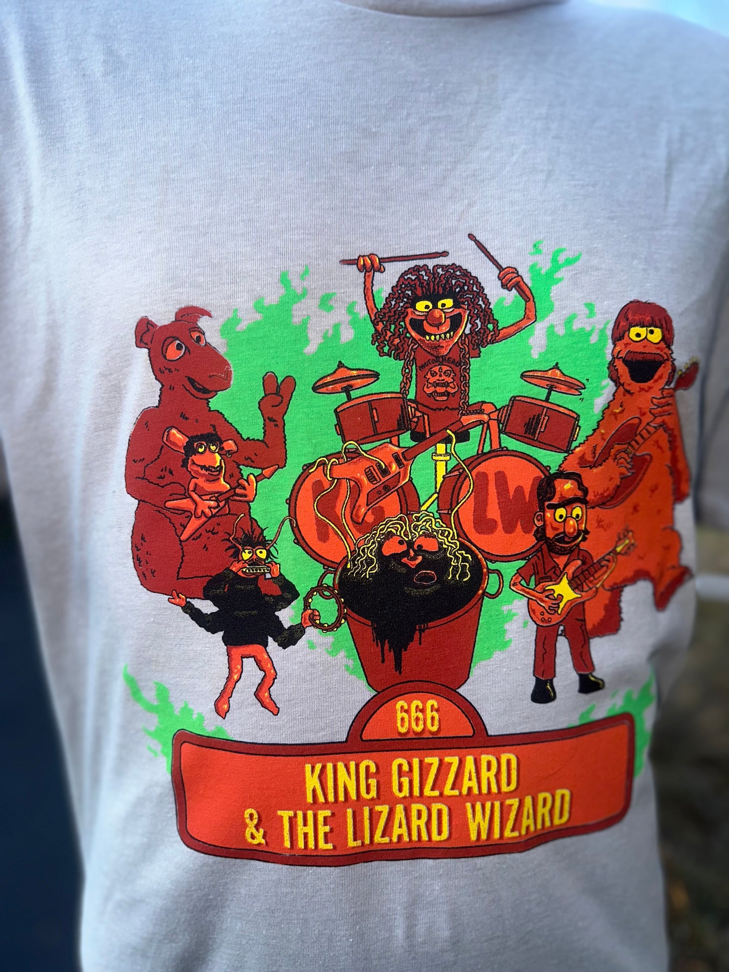 King Gizzard Muppets Band Shirt