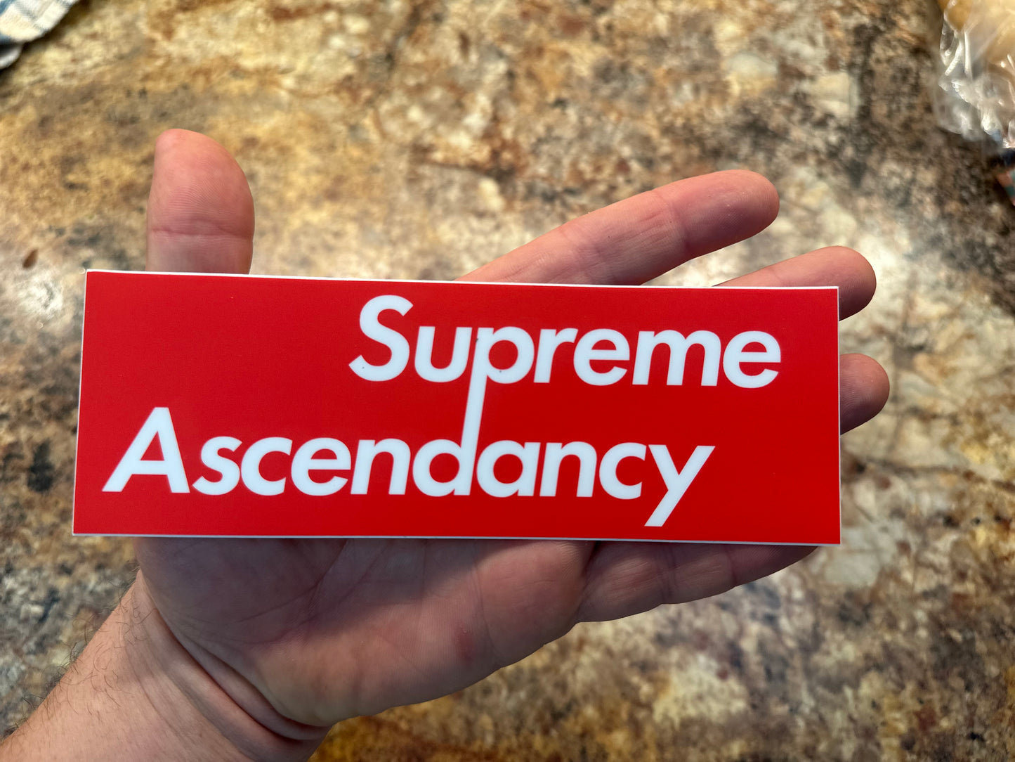 King Gizzard Supreme Ascendancy Vinyl Sticker