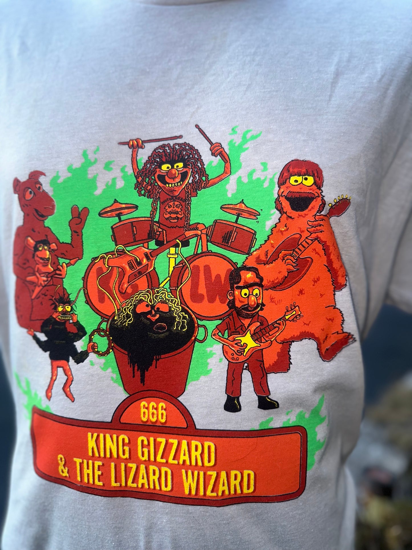 King Gizzard Muppets Band Shirt