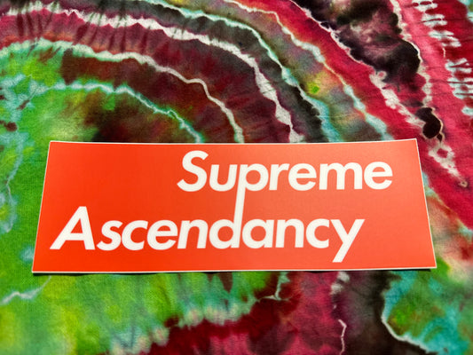 King Gizzard Supreme Ascendancy Vinyl Sticker