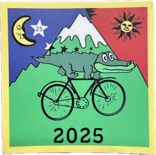 King Gizzard Gator Bicycle Day Vinyl Sticker