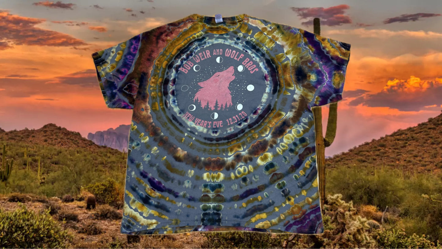Bob Weir Wolf Brothers Tie-Dye T-Shirt ::XL::