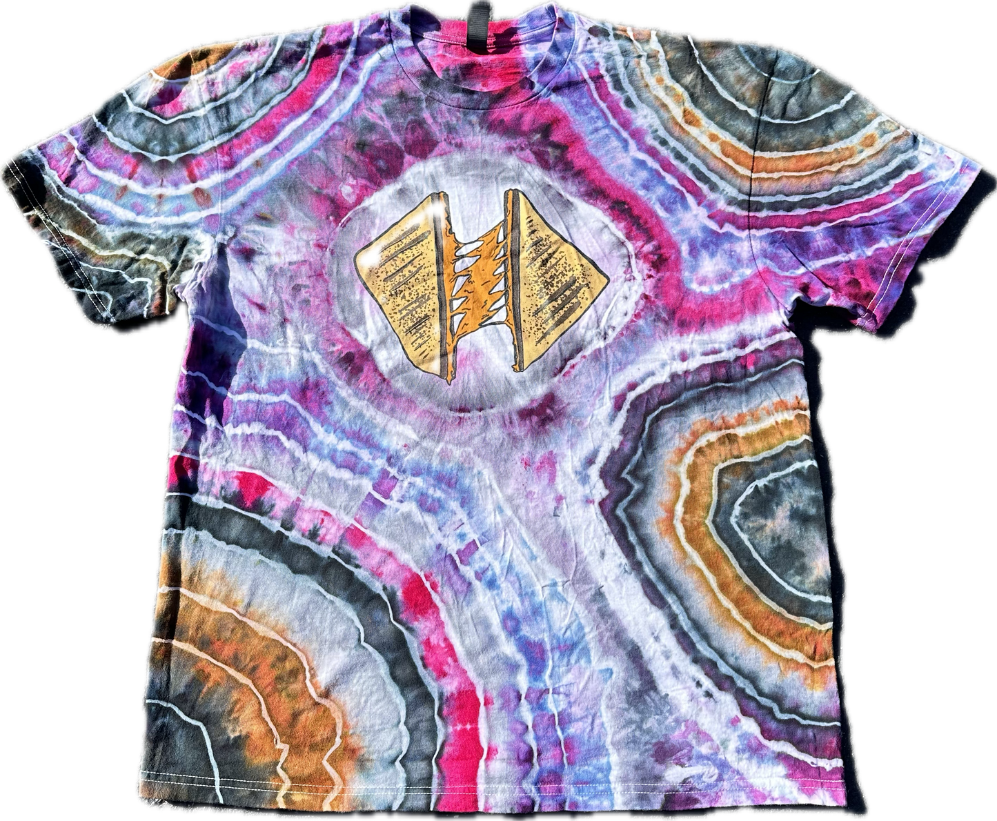 Grateful Grilled Cheese Geode Ice Tie-Dye ::Extra Large::