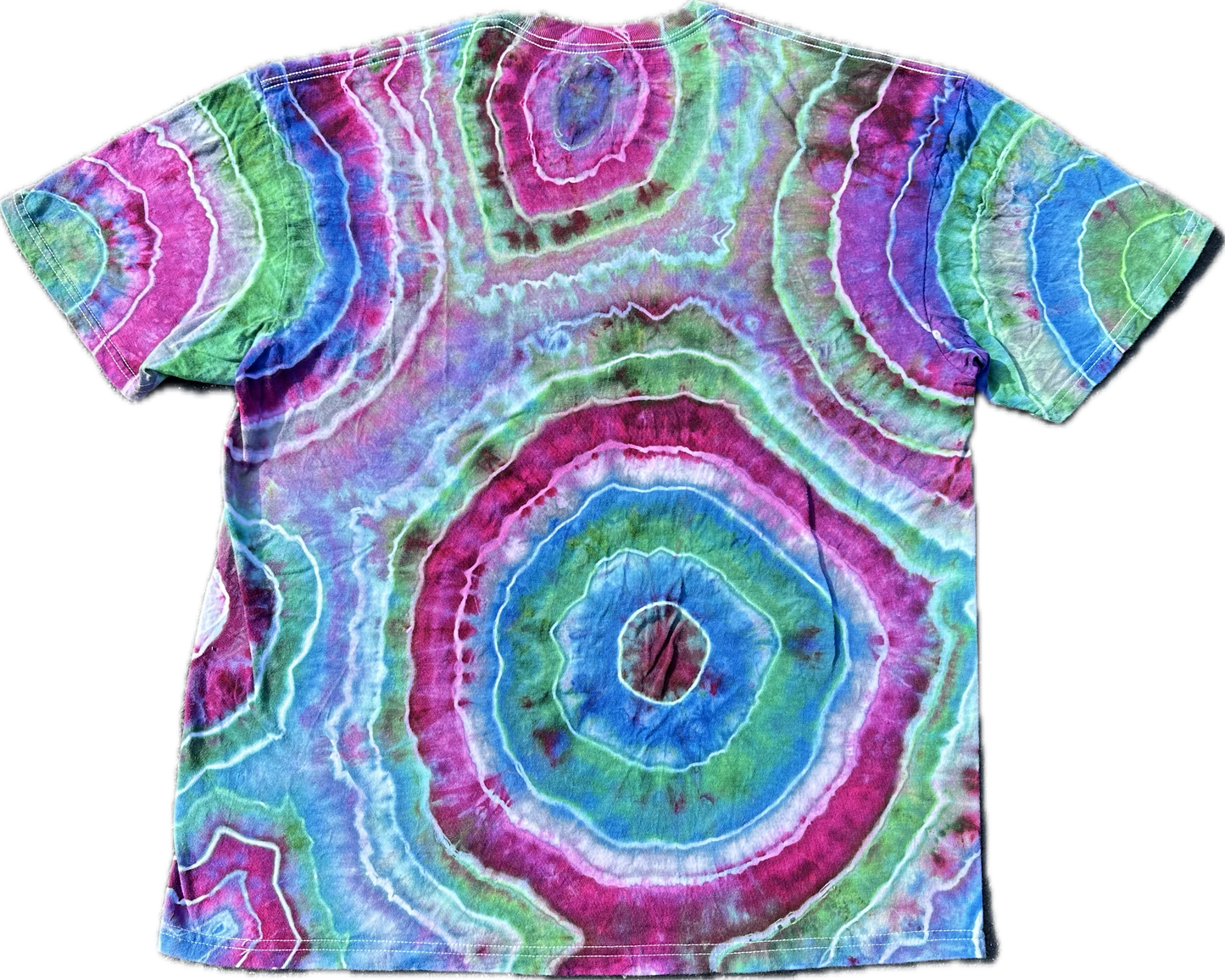 Dead Trippy Wolf Geode Ice Tie Dye ::EXTRA LARGE::