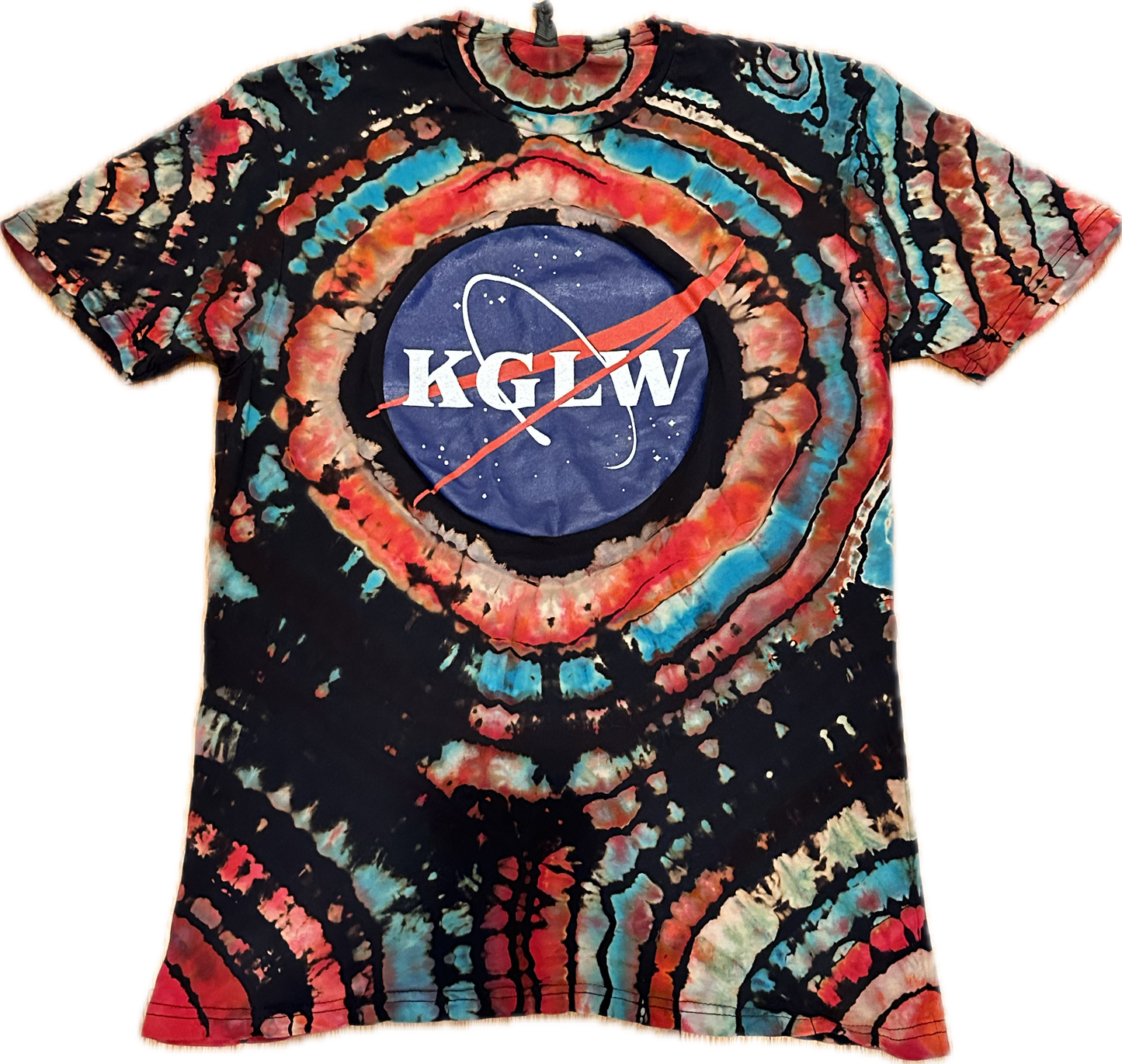 ::LARGE:: King Gizz KGLW Space N.A.SA  Geode Ice Tie Dye