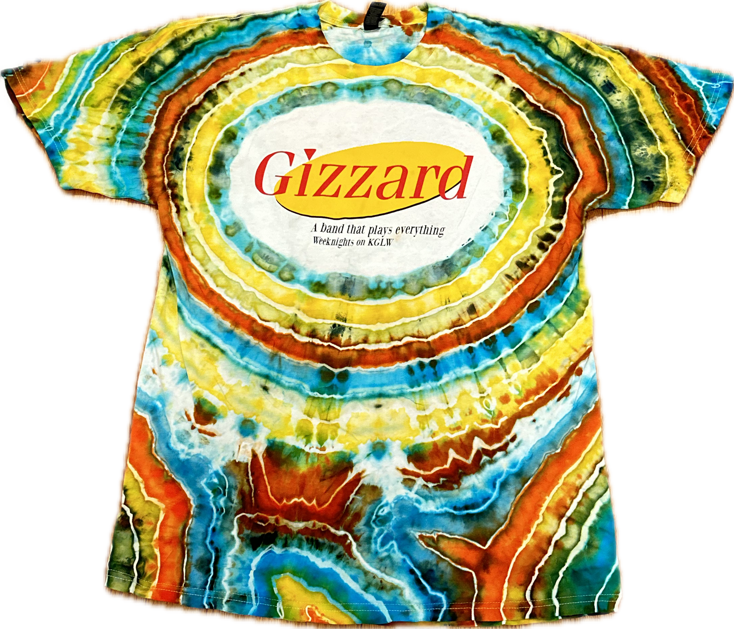 ::LARGE:: Ice Tie Dye Gizzard Seinfeld King Gizzard T-Shirt