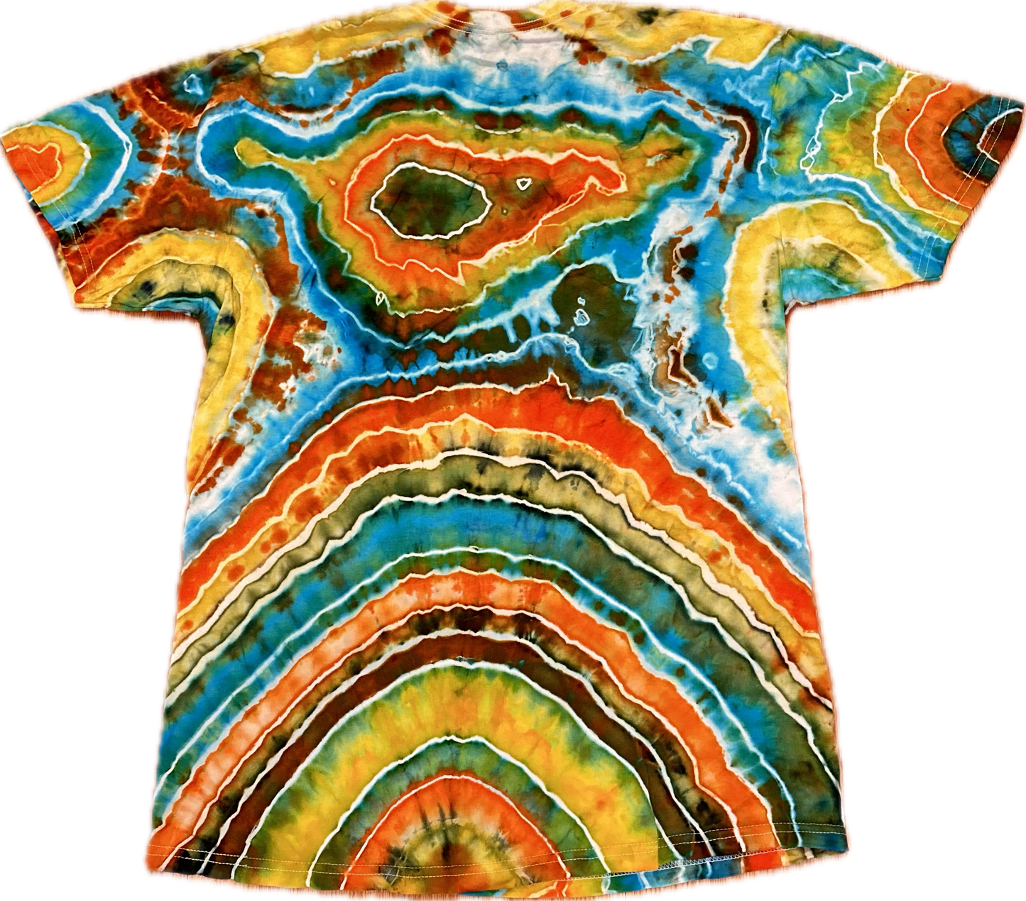 ::LARGE:: Ice Tie Dye Gizzard Seinfeld King Gizzard T-Shirt