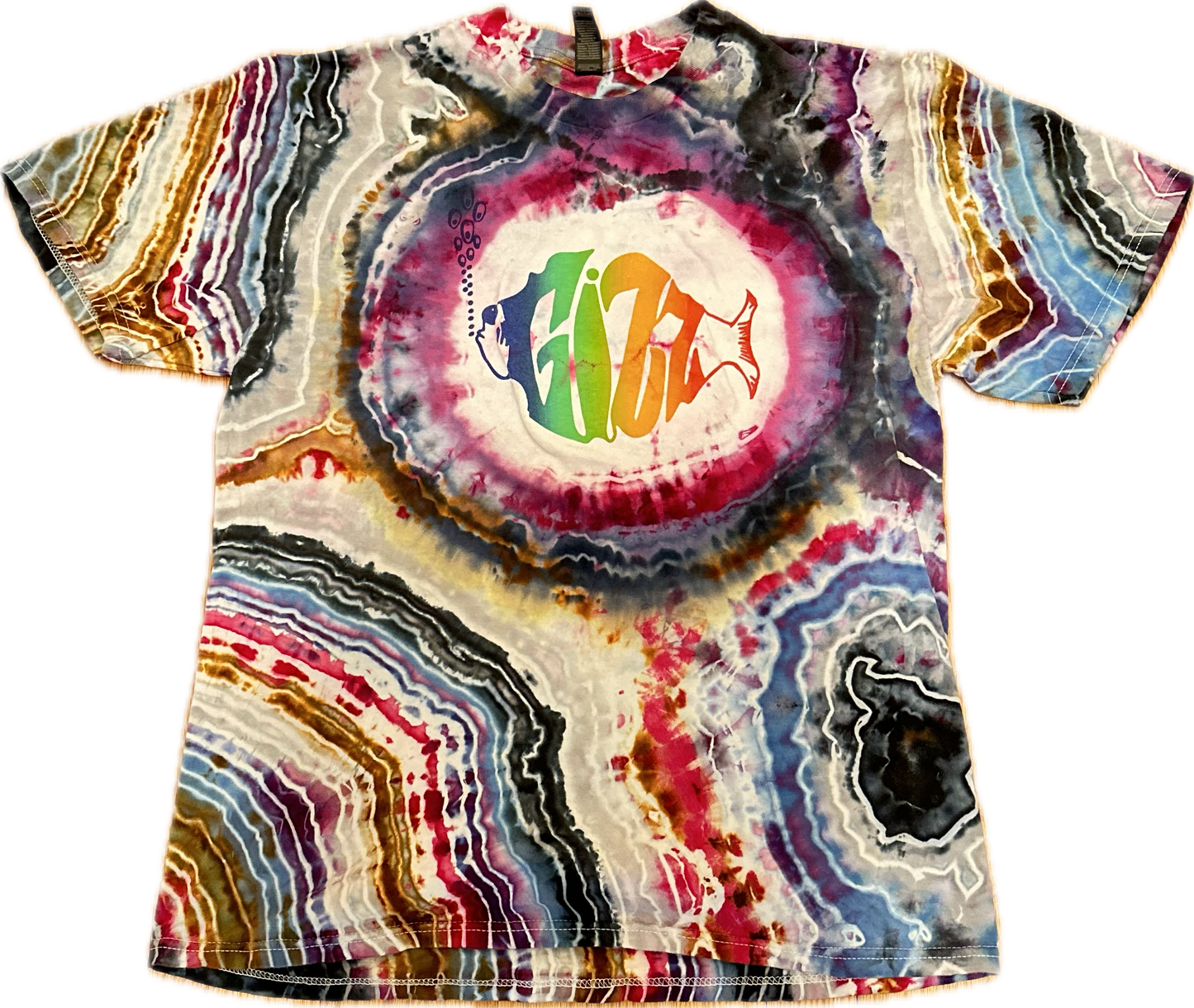 ::LARGE:: Ice Tie Dye Phish Gizz Mashup King Gizzard T-Shirt